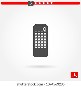 remote control vector icon