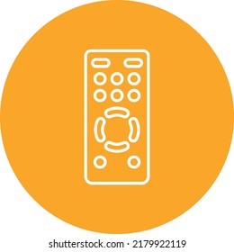 Remote Control vector icon. Can be used for printing, mobile and web applications.