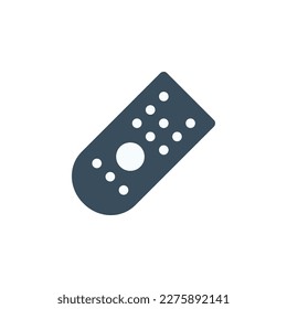 remote control vector icon. computer component icon flat style. perfect use for logo, presentation, website, and more. simple modern icon design flat style