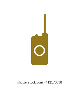 remote controlled     icon, vector illustration. Flat design style