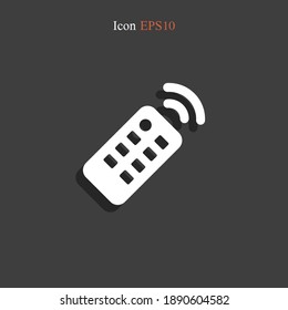 remote controller icon. Vector illustration EPS 10.