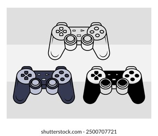 Remote Controller, Remote Controller Silhouette, Gamer, Game Controller, Game Vector