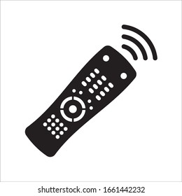 Remote controller vector icon. Remote control flat sign design. Tv Television remote controller symbol pictogram