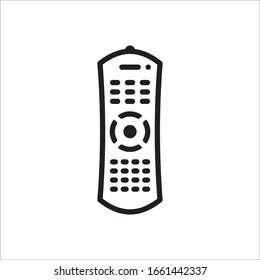 Remote controller vector icon. Remote control flat sign design. Tv Television remote controller symbol pictogram