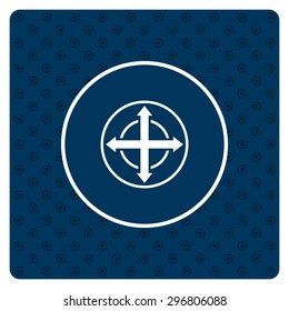 Remote controller's dial, knob, joystick template. icon. vector design