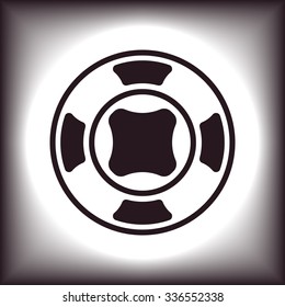 Remote controller's dial, knob, joystick template. icon. vector design
