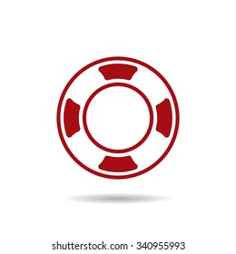 Remote controller's dial, knob, joystick template. icon. vector design