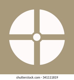 Remote controller's dial, knob, joystick icon