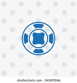 Remote controller's dial, knob, joystick template. icon. vector design