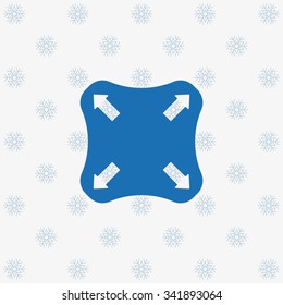 Remote controller's dial, knob, joystick template. icon. vector design