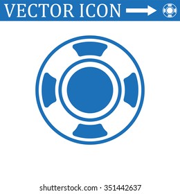 Remote controller's dial, knob, joystick template icon, vector illustration. Modern design. Flat design style