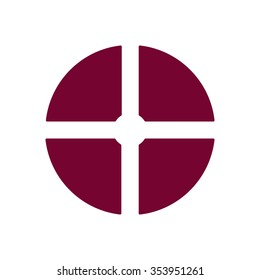 Remote controller's dial, knob, joystick icon