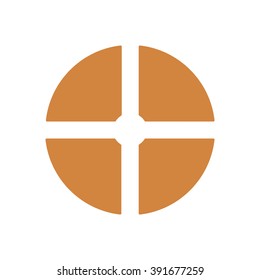 Remote controller's dial, knob, joystick icon