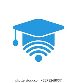 remote education. Seminar online. Vector linear icon isolated on white background.