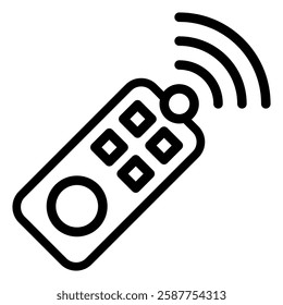 Remote Icon Element For Design
