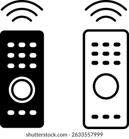 remote icon. Home technology icons. buttons and circular pad. Wireless Technology. Consumer Electronics Icons. Security System