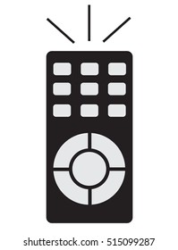 remote icon on white background
