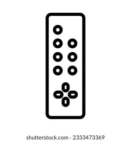 remote icon simple design in white background