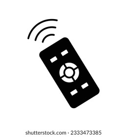 remote icon simple design in white background