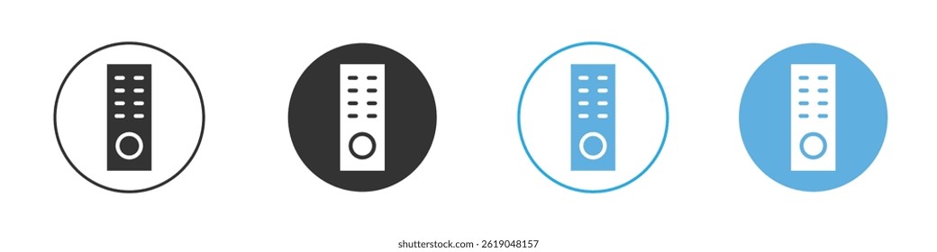 Remote icon simple flat vector icon pack