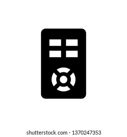 Remote icon, symbol for web and mobile.
