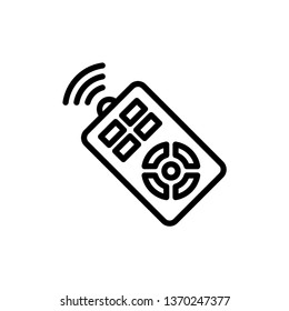 Remote icon, symbol for web and mobile.