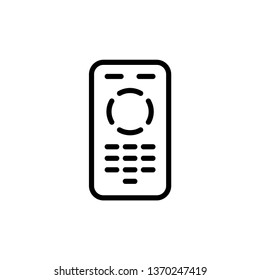 Remote icon, symbol for web and mobile.