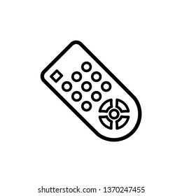 Remote icon, symbol for web and mobile.