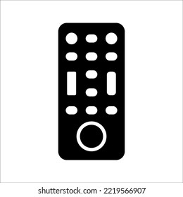 Remote icon. Thin linear remote outline icon isolated on white background from smart home collection. Line vector sign, symbol for web and mobile.