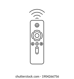 Remote Icon. Tv Control Icon. Vector Illustration