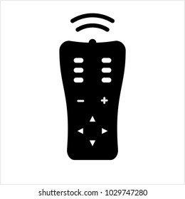 Remote Icon, Remote Vector Art Illustration