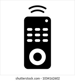 Remote Icon, Remote Vector Art Illustration