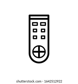 Remote icon vector design template 