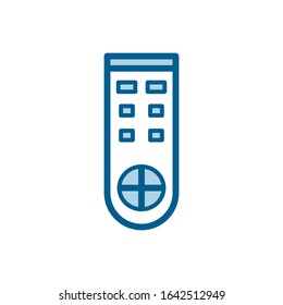 Remote icon vector design template 