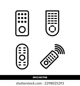 Remote icon vector illustration logo template for many purpose. Isolated on white background.