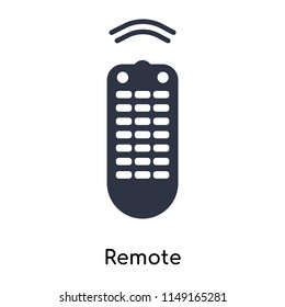 Remote icon vector isolated on white background for your web and mobile app design, Remote logo concept