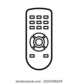 Remote icon vector on trendy design