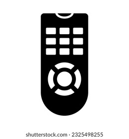 Remote icon vector on trendy design