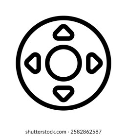 Remote Icon Vector Symbol Design Illustration
