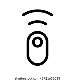 Ilustración de diseño de símbolo de Vector de icono remoto