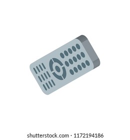 Remote isometric left top view 3D icon