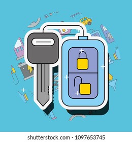 remote key system car service