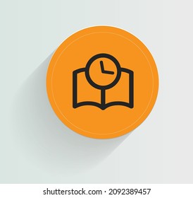 Remote learning Icon Vector Design