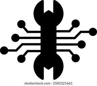 Remote Maintenance Icon Symbol Art Sign