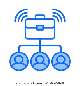 Elemento De Icono De Administración Remota Para Diseño