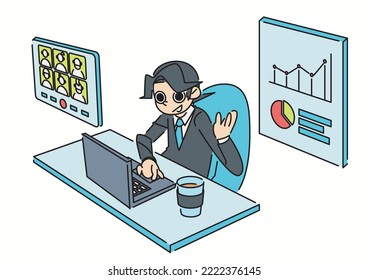 Remote meeting, now a solution for meeting needs but limited time