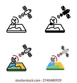 Remote Sensing is collecting earth surface data using satellite or aerial sensors.