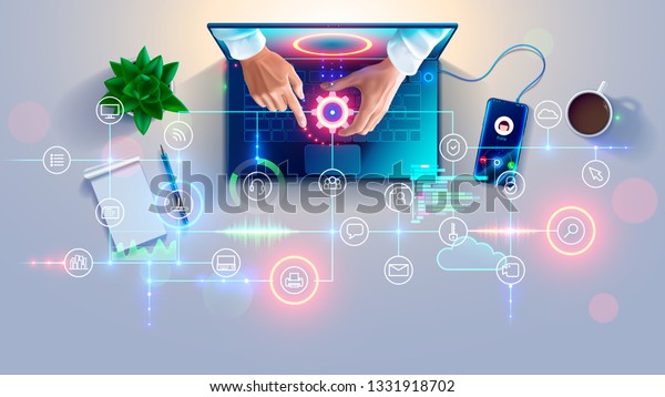 Remote Support online. Remotely access and\
control desktop of computers or laptop via web internet connection.\
System administrator helps of customers, employees fix issues,\
setup software,\
equipment.