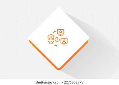 Remote Teams and 24x7 Assistance icon