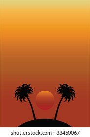Remote Tropical Island